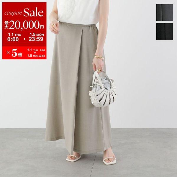 【美品】カットソーとスカートセット cloche（クロッシェ） クロシェ スカート ドライジョーゼット 86552