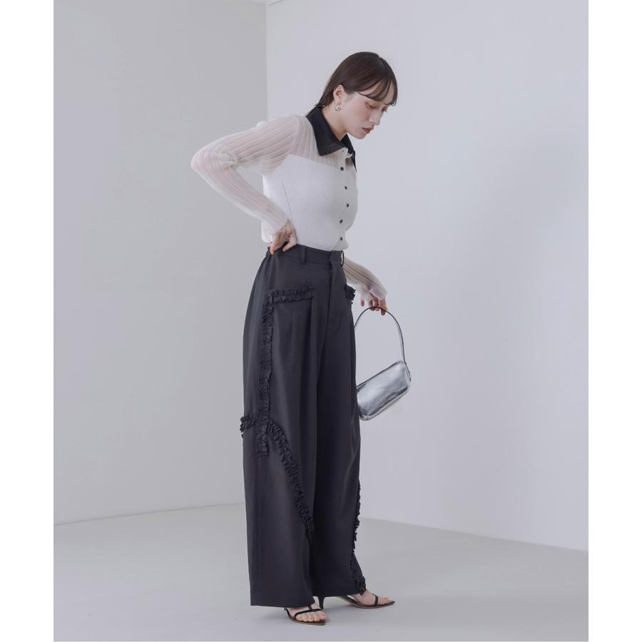 Eimee Law（エイミーロウ） タックパンツ 84107S レディース フリル