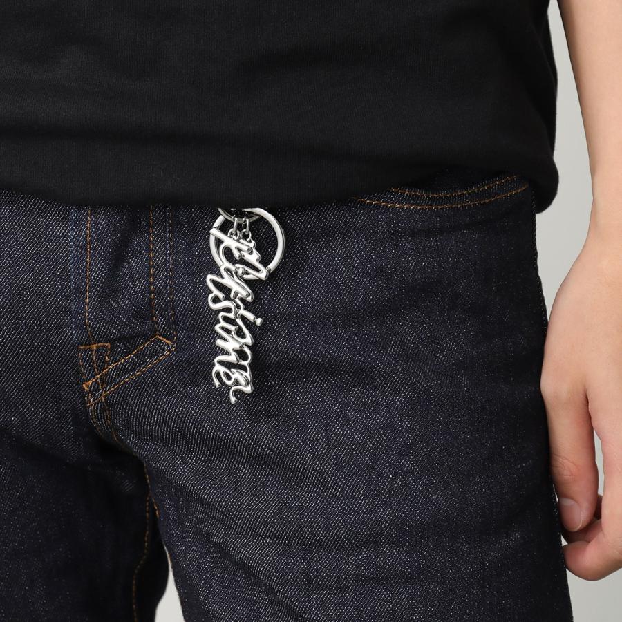 Maison Kitsune メゾンキツネ　キーホルダー　レザーネックストラップ MAISON KITSUNE メゾンキツネ チャーム キーホルダー レザー カーフ 革