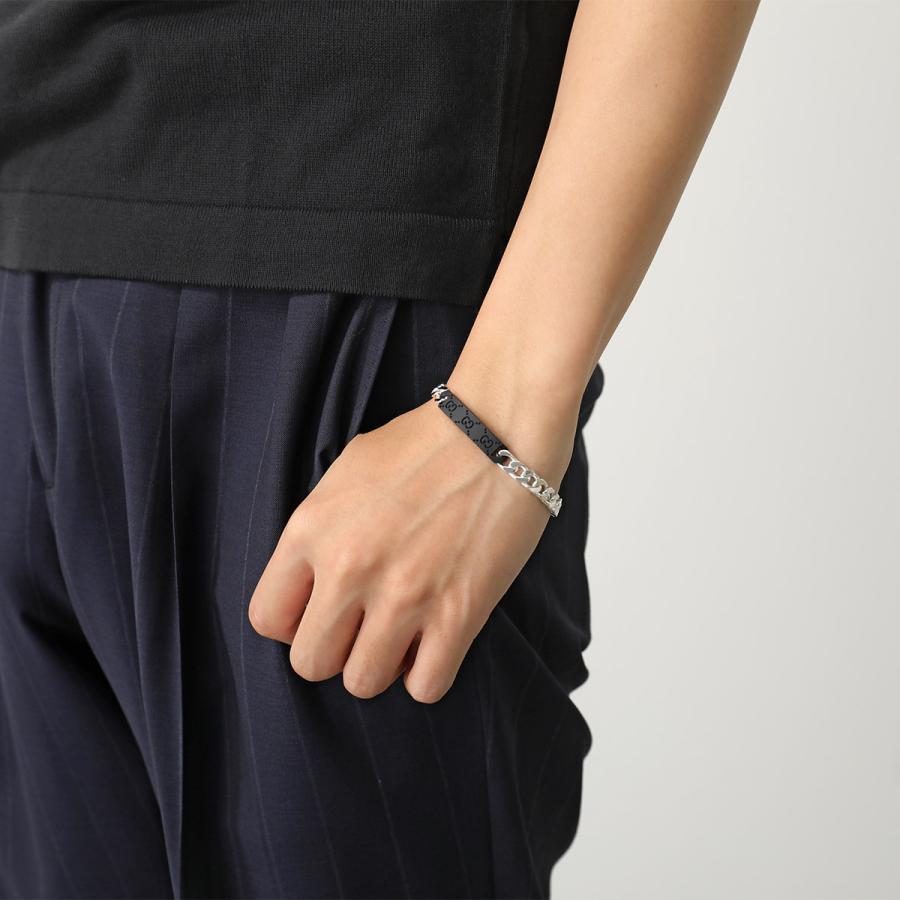 GUCCI（グッチ） ブレスレット 797167 09832 レディース GGタグ ロゴ