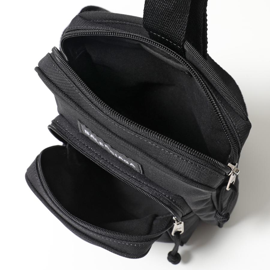 BALENCIAGA バレンシアガ ボディバッグ ブラック 黒 ロゴ 袋付き BALENCIAGA（バレンシアガ） ボディバッグ ウエストバッグ レザー