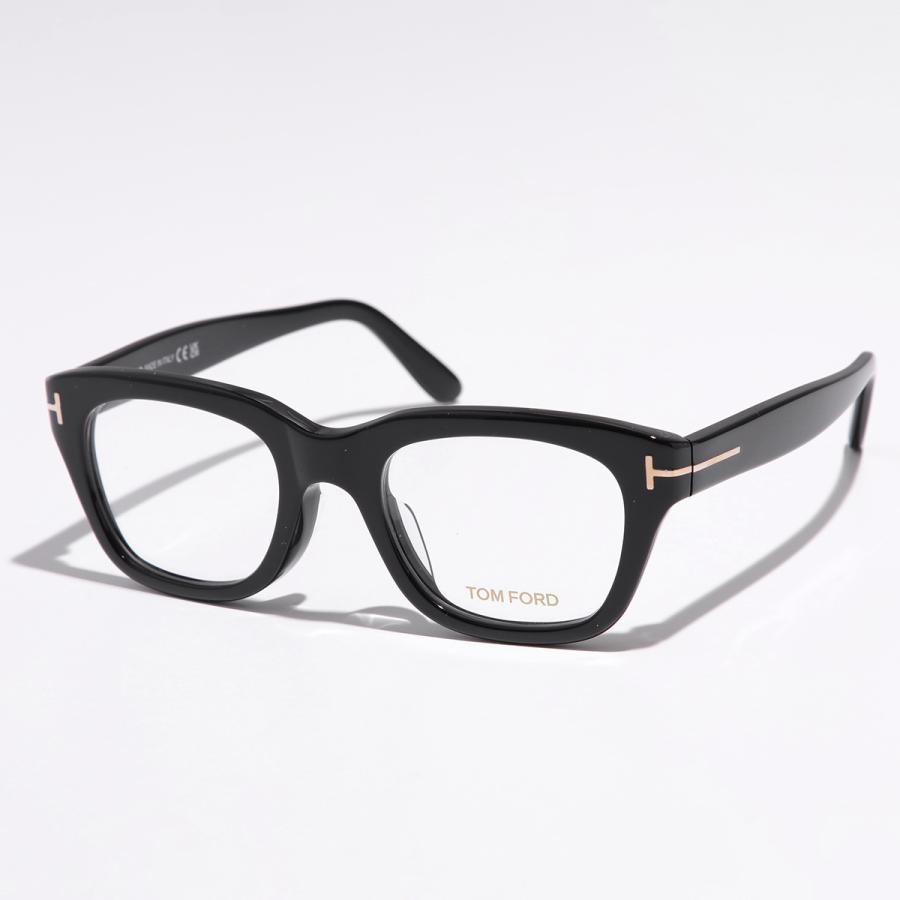 TOM FORD トムフォード メガネ シングルマン TF5178-F FT5178-F レディース ウェリントン型 セルフレーム フルリム ロゴ 眼鏡 アイウェア 001_8