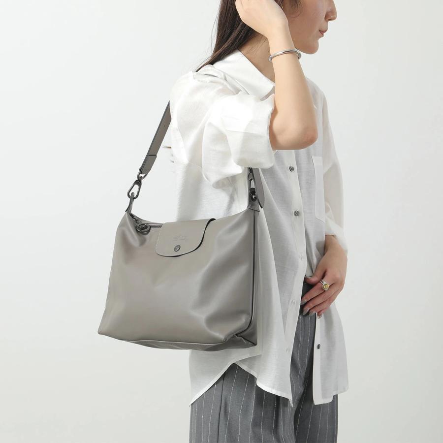 Longchamp ロンシャン ハンドバッグ Le Pliage Xtra M ル プリアージュ エクストラ M 10189 987 レディース レザー ロゴ ホーボーバッグ トートバッグ 鞄の画像