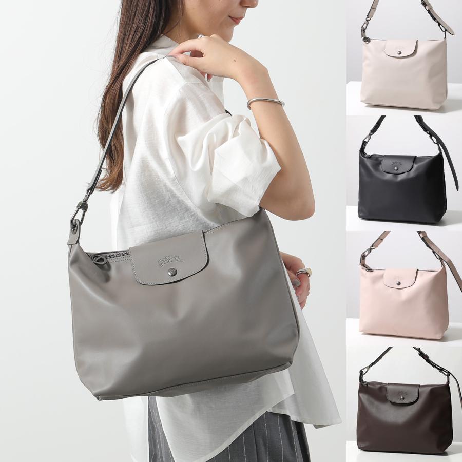 Longchamp ロンシャン ハンドバッグ Le Pliage Xtra M ル プリアージュ エクストラ M 10189 987 レディース レザー ロゴ ホーボーバッグ トートバッグ 鞄の画像