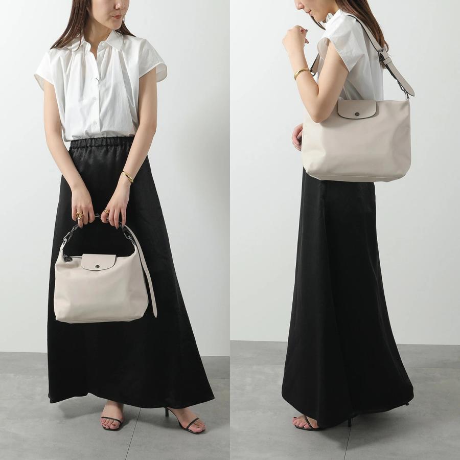 Longchamp ロンシャン ハンドバッグ Le Pliage Xtra M ル プリアージュ エクストラ M 10189 987 レディース レザー ロゴ ホーボーバッグ トートバッグ 鞄の画像