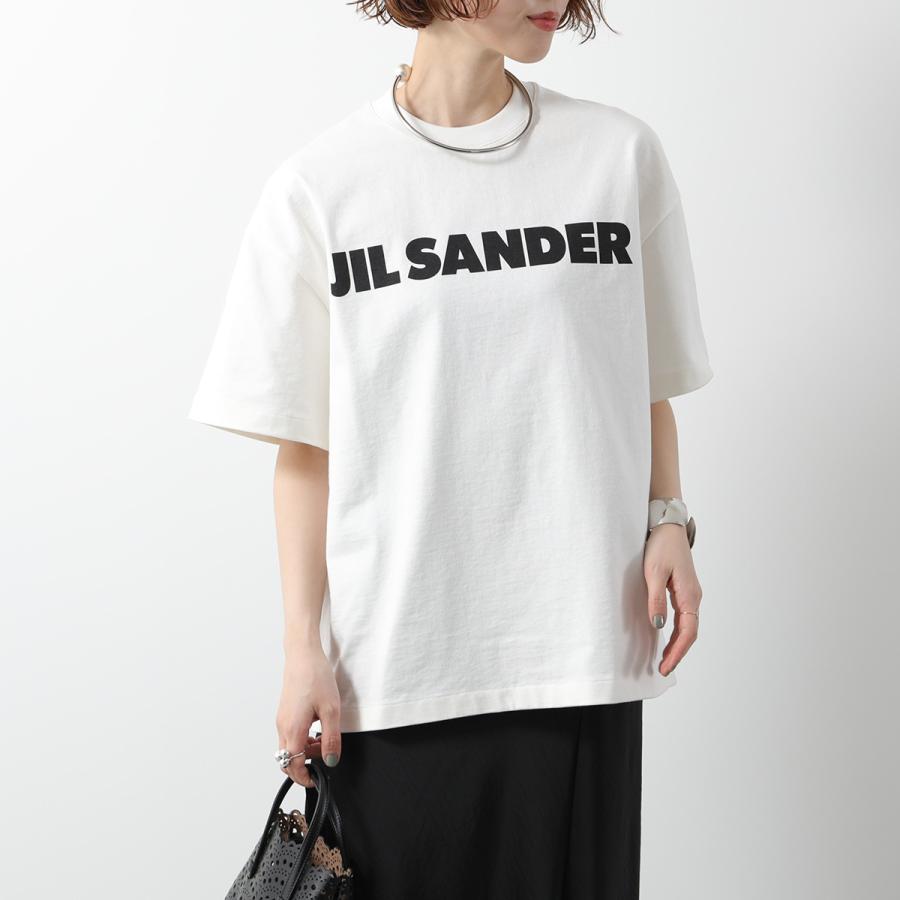 JIL SANDER ジルサンダー Tシャツ J03GC0137 J20243 J45148 メンズ 半袖 カットソー クルーネック ロゴT コットン カラー3色 J03GC0137J45148102の画像