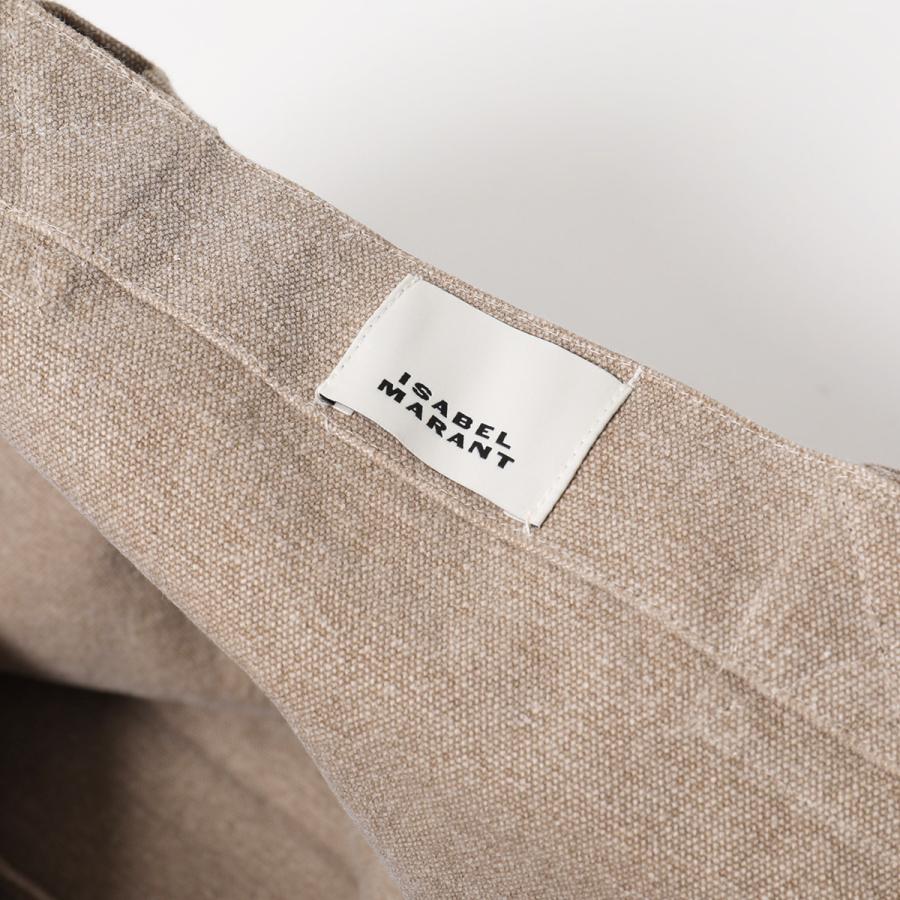 ISABEL MARANT イザベルマラン トートバッグ YENKY SMALL PM0002FA-A1X19M レディース コットン ロゴ 刺繍 スモール 鞄 カラー2色の画像