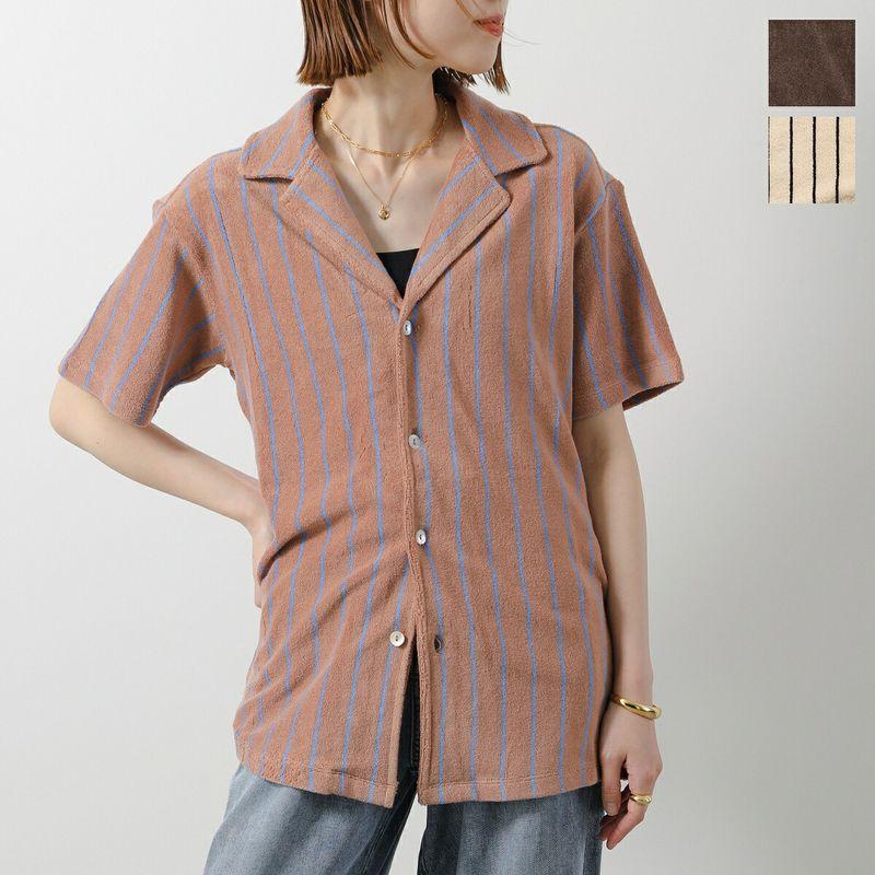 トップス [muni ] BONGUSTA - NARAM SHIRT BONGUSTA ボングスタ シャツ Naram shirt レディース 半袖 コットン