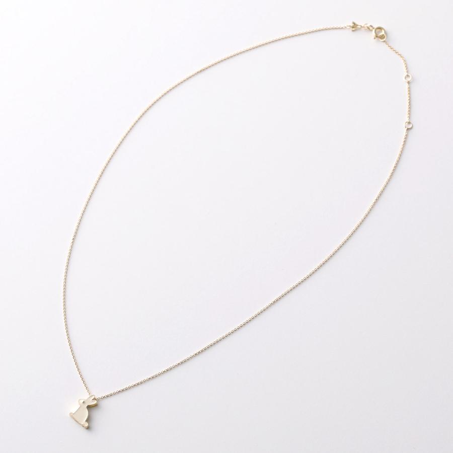 ALIITA アリータ ネックレス CONEJITO BOLD ENAMEL NECKLACE ROLO レディース ウサギ モチーフ エナメル ペンダント アクセサリー A4000/COCONUT-WHITEの画像