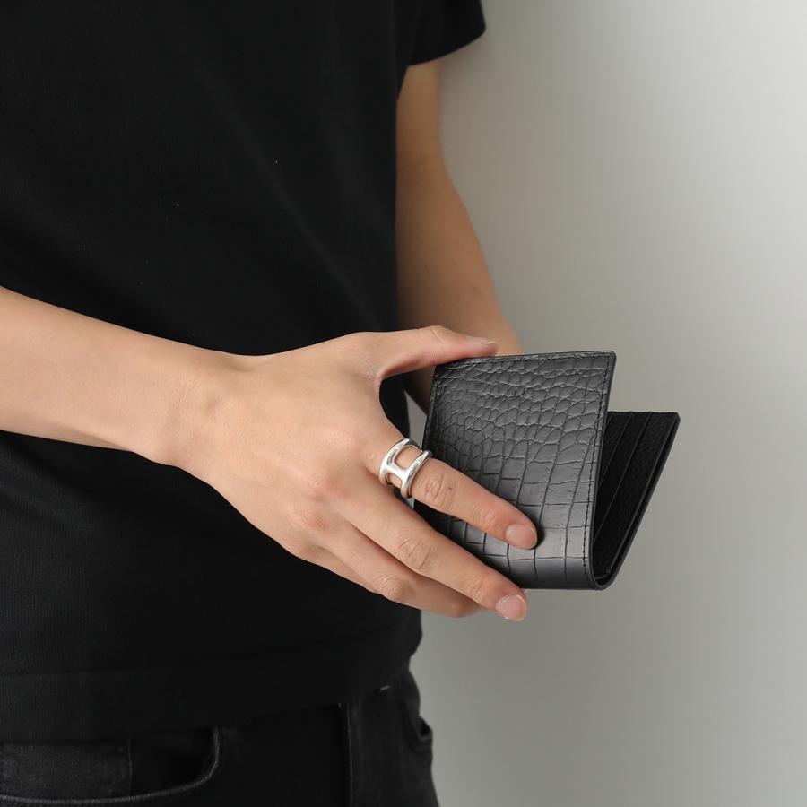 RODANIA（ロダニア） The R ザアール リアルクロコダイル 二つ折り財布