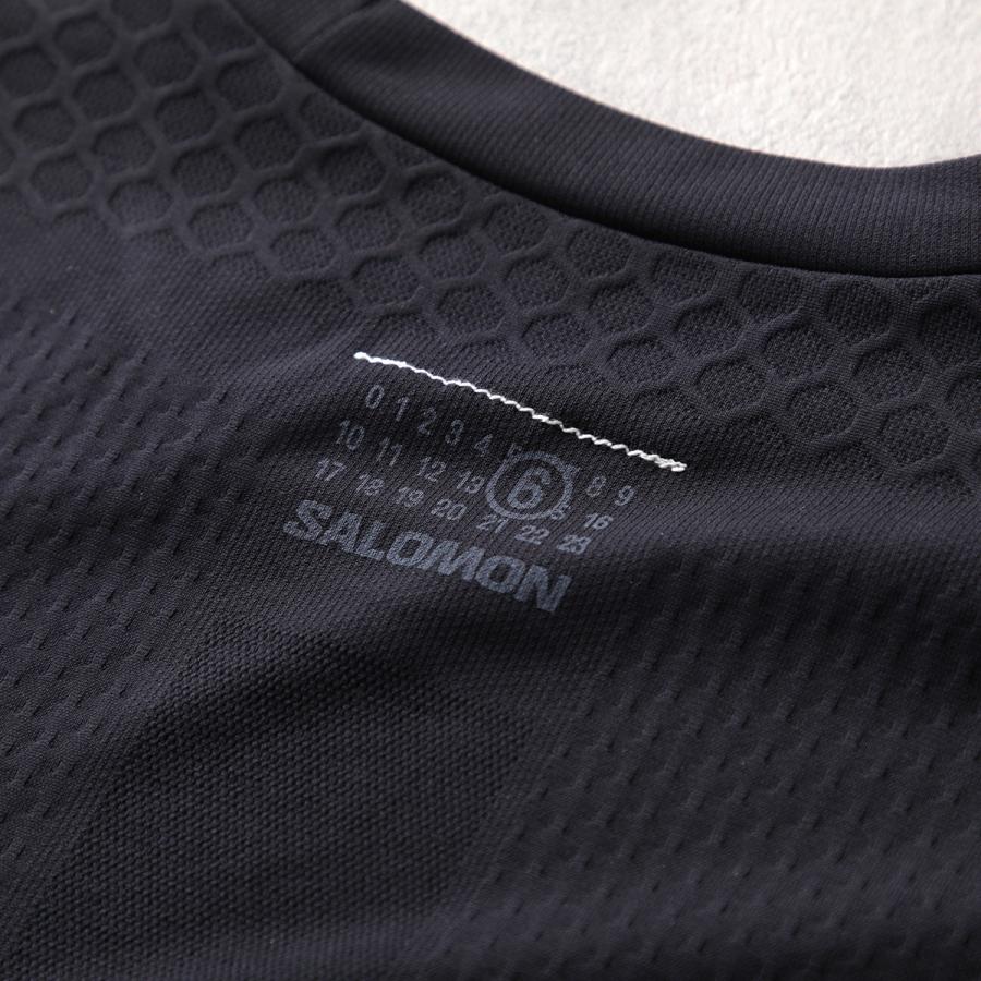 25SS mm6×Salomonサロモン シームレスTシャツ ブルー正規新品 S MM6 × SALOMON エムエムシックス メゾンマルジェラ サロモン コラボ