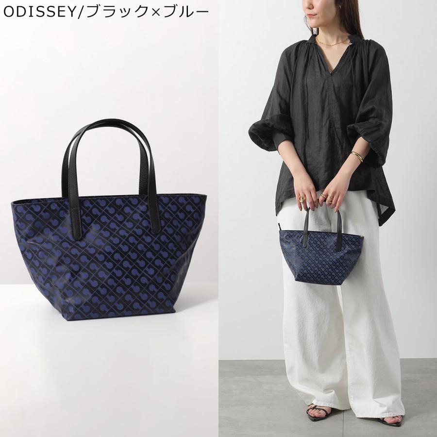 ⭐️新品未使用⭐️　ゲラルディーニ　ソフティ　ハンドバッグ　PVC×レザー　ネイビー GHERARDINI（ゲラルディーニ） ハンドバッグ SOFTY ソフティ GHB0106