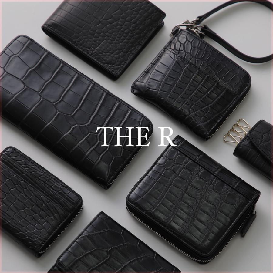 ARTISAN Works イタリア製 リアルクロコダイル レザー RODANIA（ロダニア） The R ザアール リアルクロコダイル ニつ折り財布