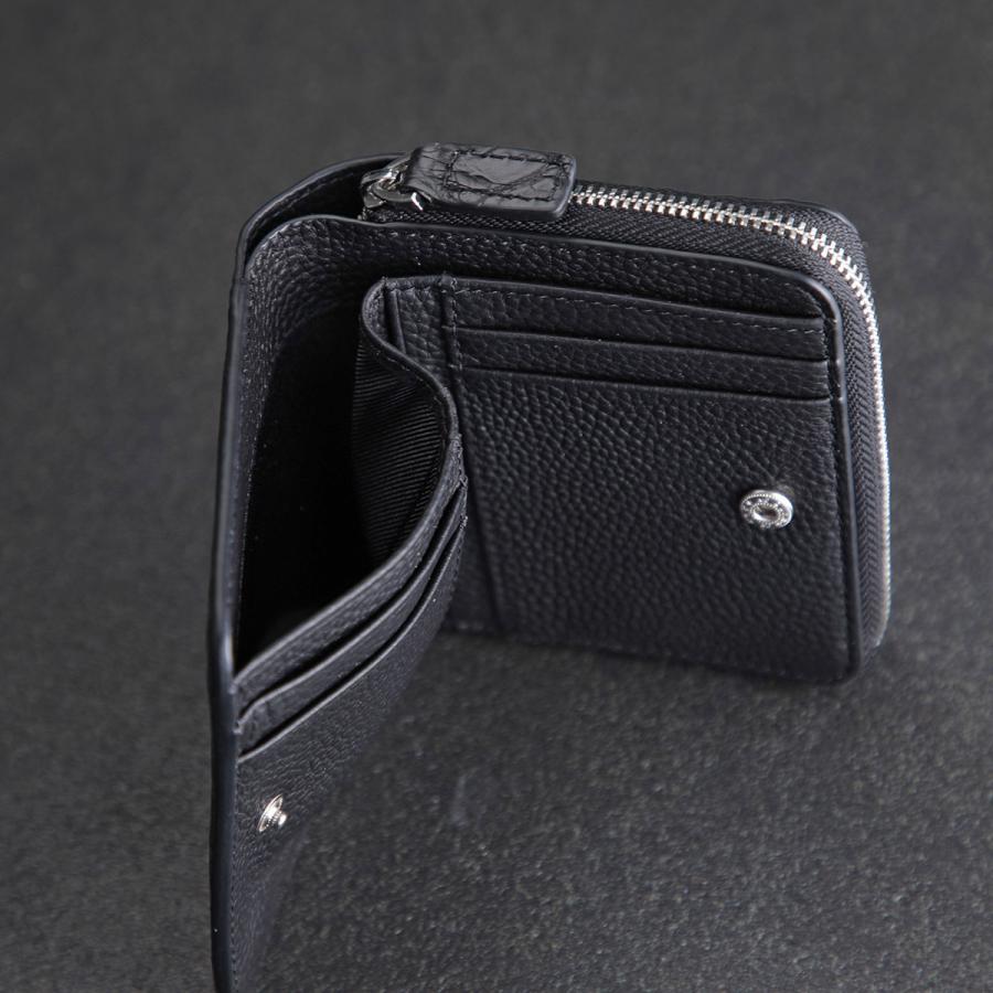 RODANIA（ロダニア） The R ザアール リアルクロコダイル ニつ折り財布