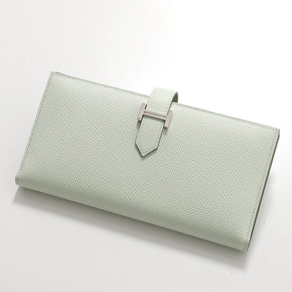 HERMES（エルメス） 二つ折り長財布 Bearn Souffle VERSO ベアン