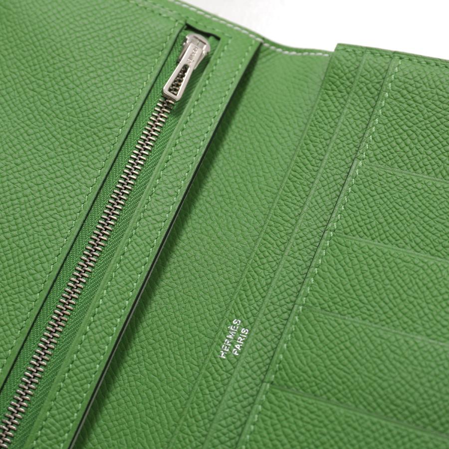 HERMES（エルメス） 二つ折り長財布 Bearn Souffle VERSO ベアン
