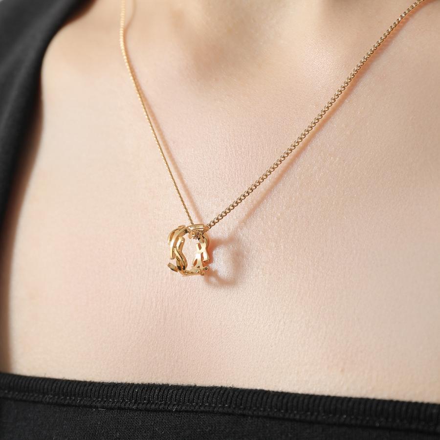 SAINT LAURENT サンローラン カサンドラ ネックレス 822754 Y1500