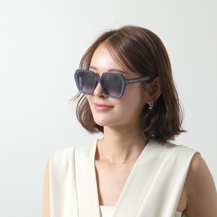 DIOR ディオール サングラス ミスディオール CD40182F ブラウン ゴールド プラスチック ユニセックス 美品【本物保証】 Dior MISSDIOR S1F Smoke Cat Eye Ladies Sunglasses CD40182F 74A 56