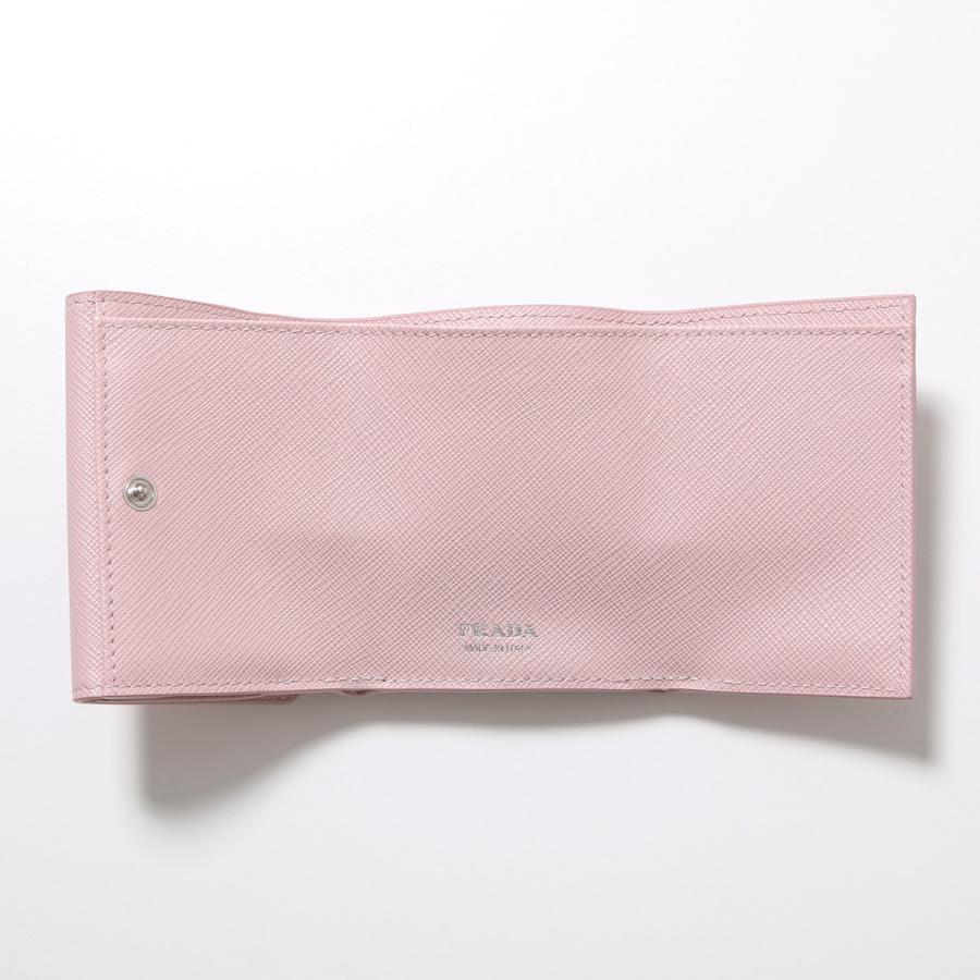 PRADA（プラダ） 三つ折り財布 1MH042 QHH レディース サフィアーノ