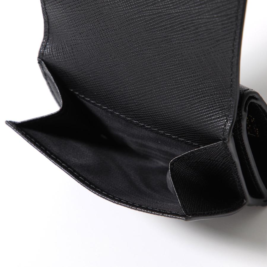 PRADA プラダ 三つ折り財布 1MH042 QHH レディース サフィアーノ レザー トライアングルロゴ ミニ財布 カラー2色 1MH042_QHH_F0002の画像
