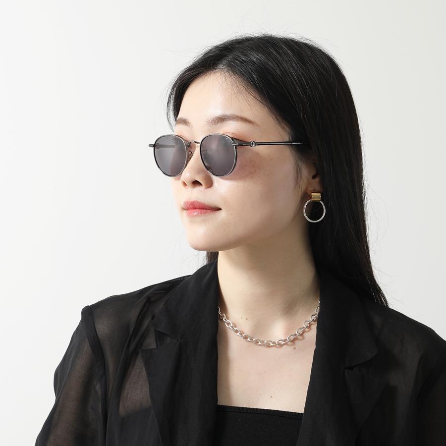 Moncler ML 5204-H グレー サングラス aq11471 MONCLER モンクレール サングラス ML 5204-H 008 ボストン型