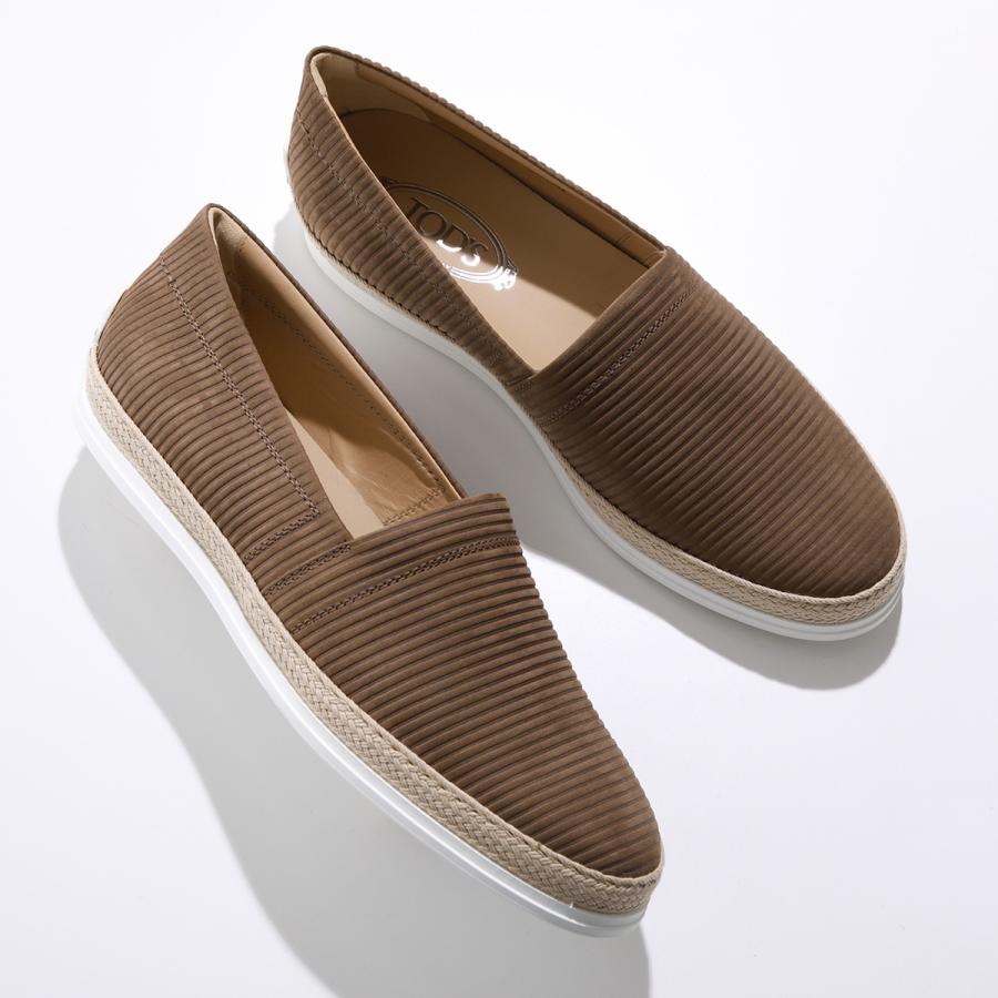 新品 トッズ TOD's ゴンミーニ スリップオン 7 サイズ 茶 ドラシュー TOD'S（トッズ） TODS スリッポン GOMMINI ゴンミーニ XXM0TV0W80ZJL1