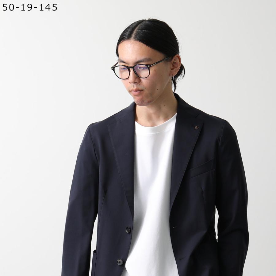 TOM FORD トムフォード メガネ TF5832-B FT5832-B レディース ウェリントン型 眼鏡 めがね 伊達メガネ Tロゴ セルフレーム アイウェア ブルーライトカット_10