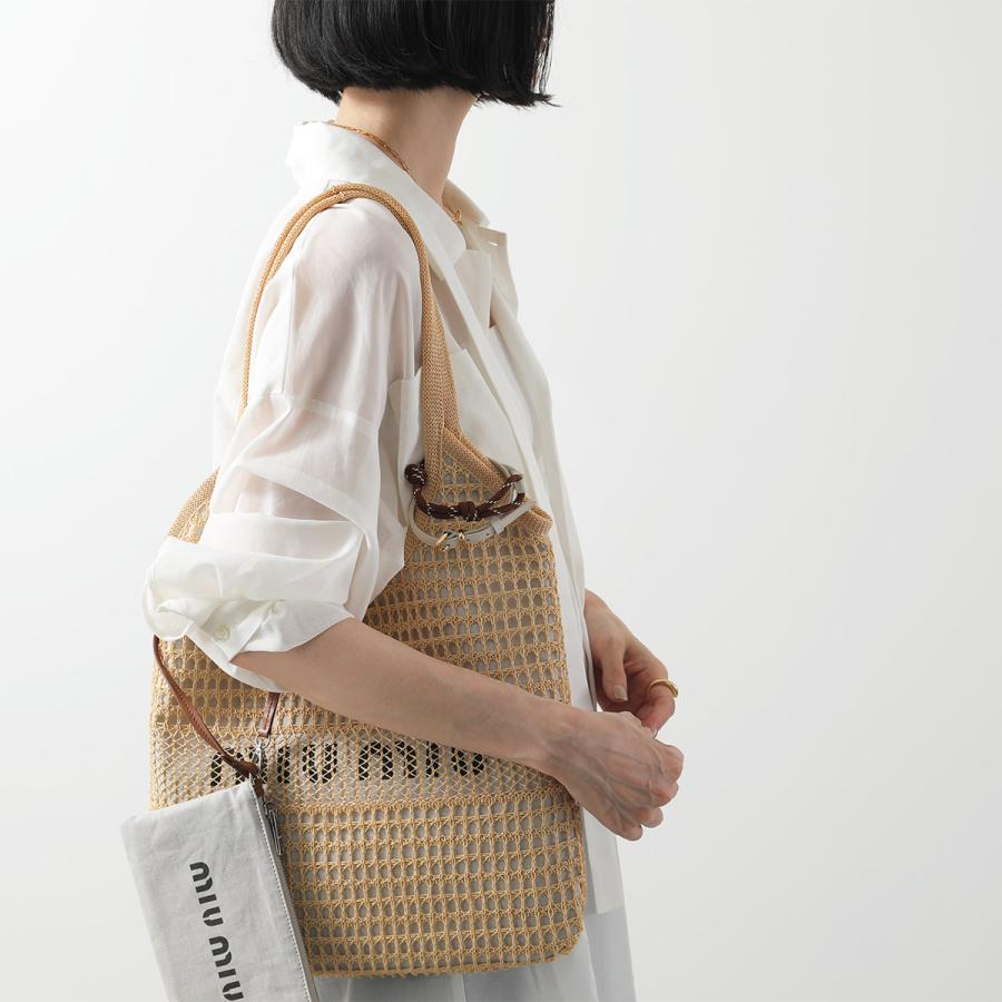 miu MIUMIU ミュウミュウ ブレスレット 5IE008 2CRT レディース レザー  