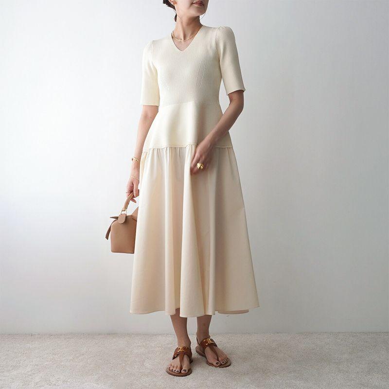 HERENCIA（ヘレンチア） ワンピース H325102 レディース ニット V