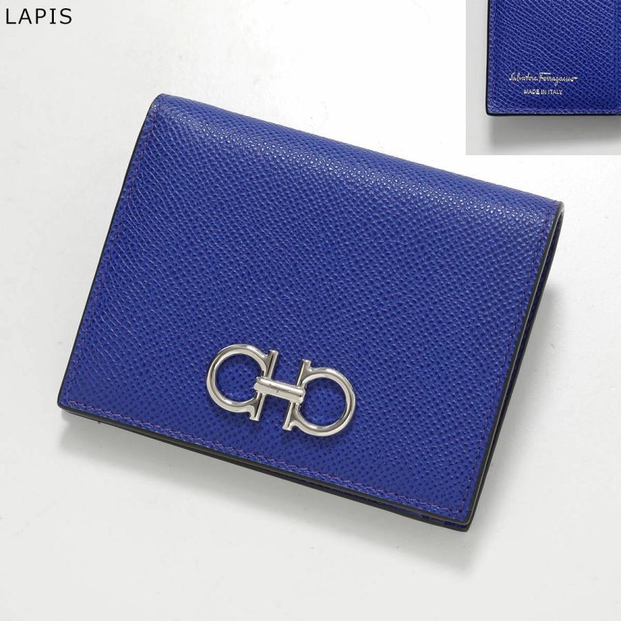 FERRAGAMO（フェラガモ） 二つ折り財布 THE GANCINI ガンチーニ 22D780