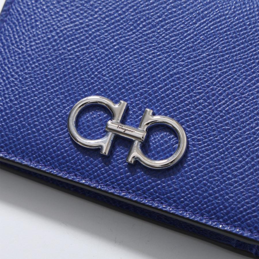 FERRAGAMO（フェラガモ） 二つ折り財布 THE GANCINI ガンチーニ 22D780