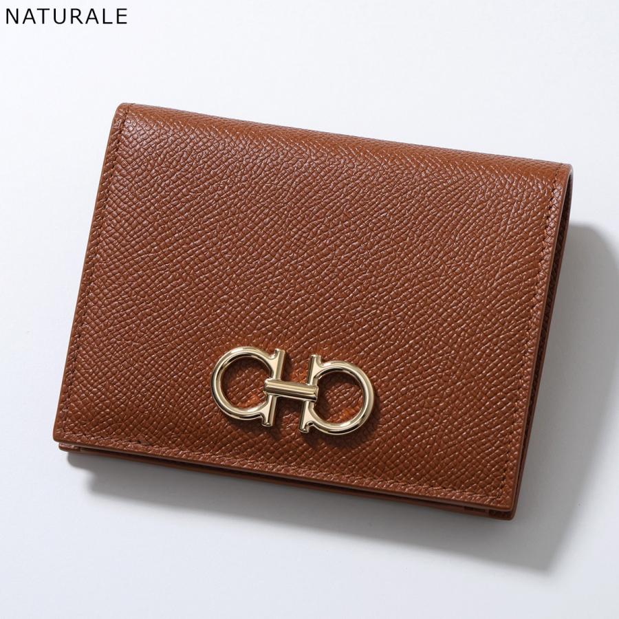 FERRAGAMO（フェラガモ） 二つ折り財布 THE GANCINI ガンチーニ 22D780