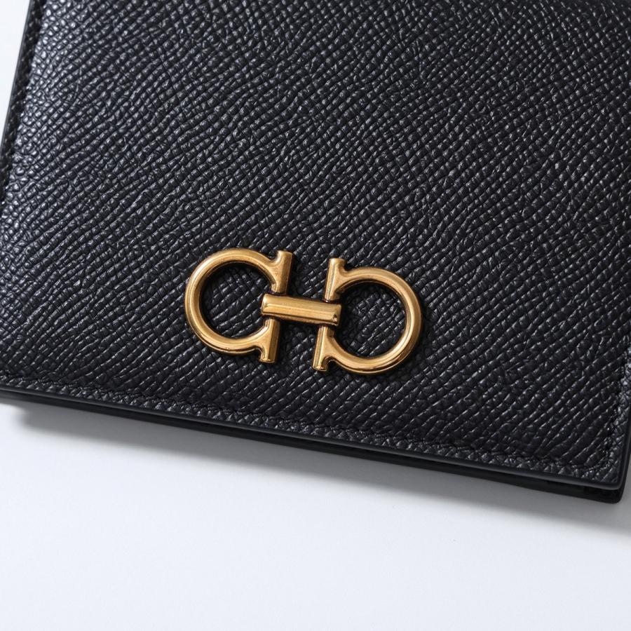 FERRAGAMO（フェラガモ） 二つ折り財布 THE GANCINI ガンチーニ 22D780