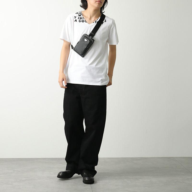 PRADA（プラダ） フォンケース 2ZH195 2BBE メンズ レザー ボディ