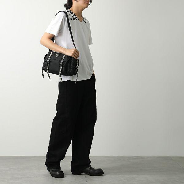 PRADA（プラダ） ショルダーバッグ 1BD118 2BYB メンズ スタッズ