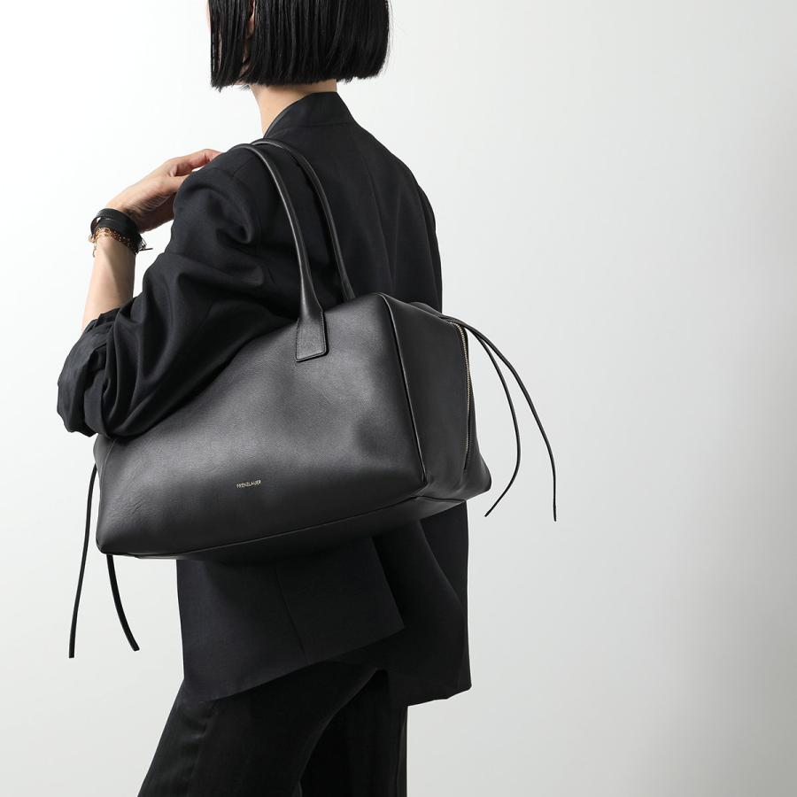 FRENZLAUER レザー ショルダーバッグ ブラック　フランツロアー FRENZLAUER（フランツロアー） ハンドバッグ BOWLING BAG レディース