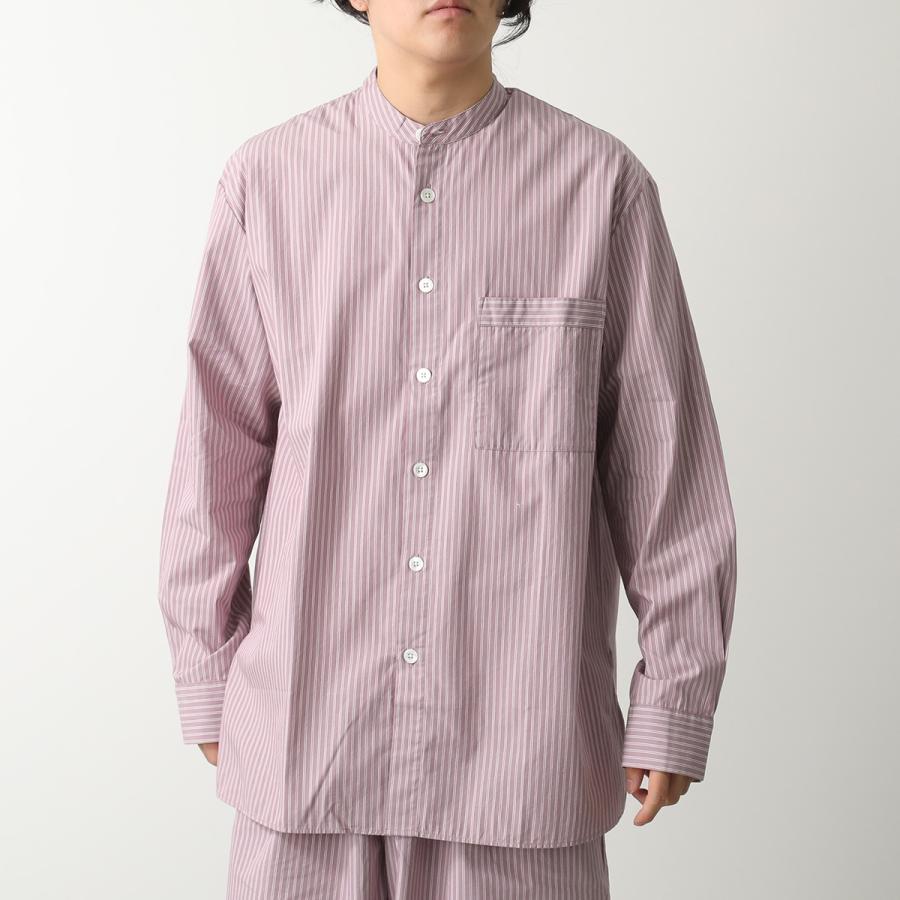 TEKLA ストライプコットンシャツ TEKLA（テクラ） × BIRKENSTOCK ビルケンシュトック コラボ シャツ SWT