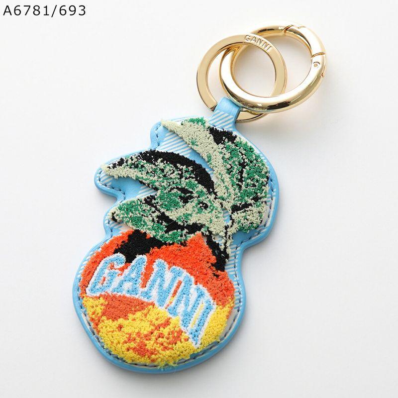 GANNI（ガニー） キーリング Apple Banana Keyring Velvet A6781 A6812