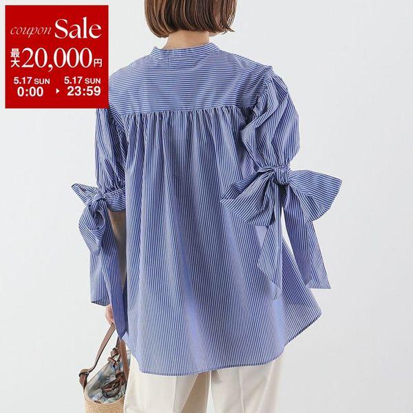 Malle新品タグ付きブラウス Malle（マル）の「○malle Linen ワッシャー タック衿ブラウス（シャツ
