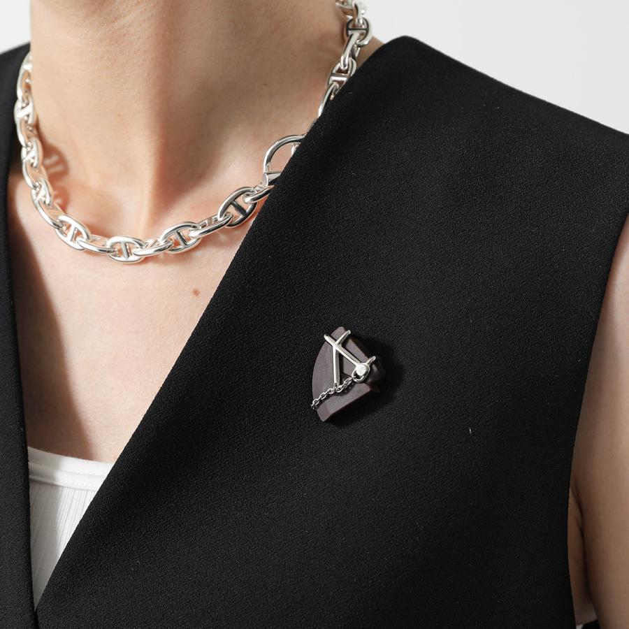 HERMES（エルメス） ブローチ シュヴァル Cheval 077351FP レディース