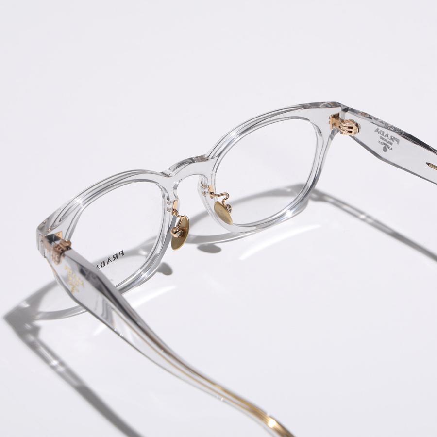 PRADA（プラダ） メガネ VPR B06-D レディース ウェリントン型 セル