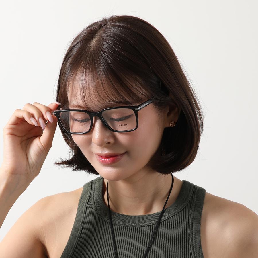 PRADA プラダ メガネ VPR 14W メンズ レディース スクエア型