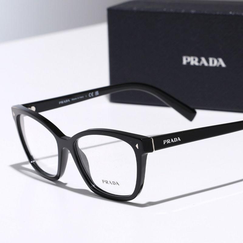 PRADA（プラダ） メガネ VPR 15Z メンズ ウェリントン型 セルフレーム