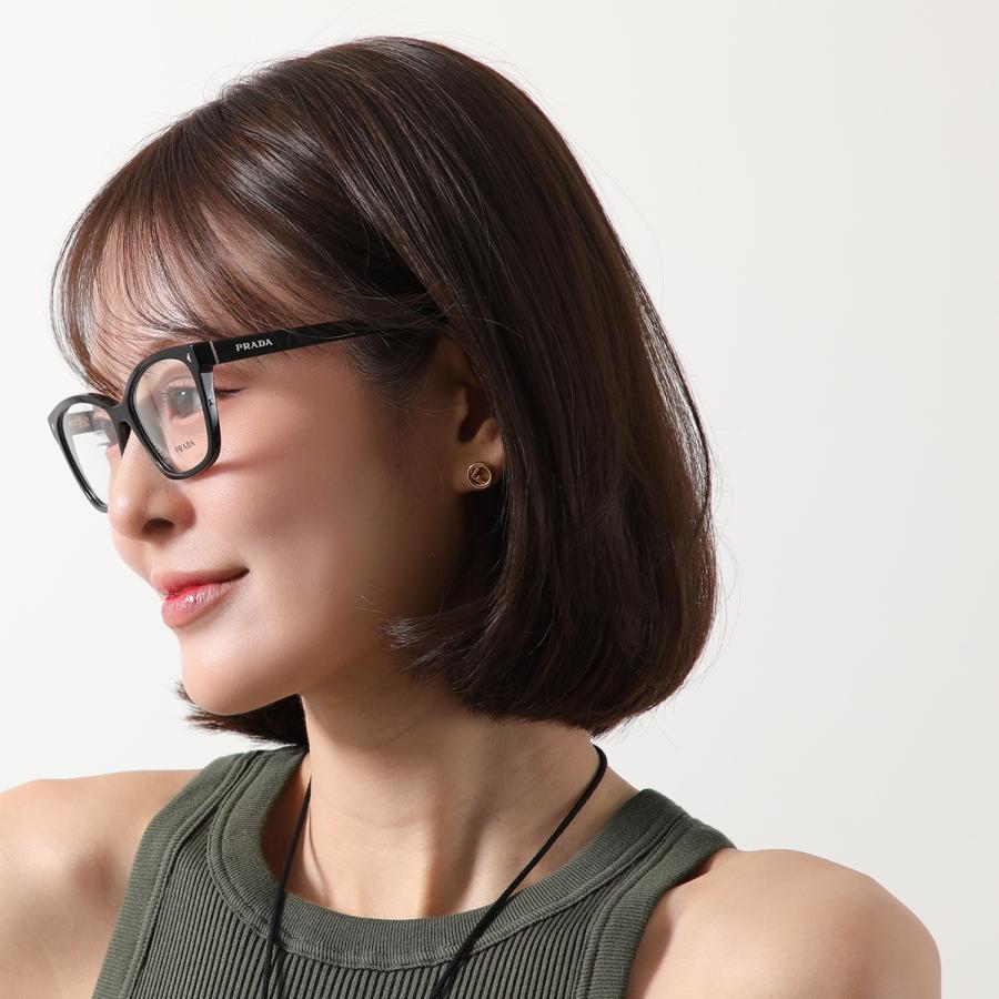 PRADA（プラダ） メガネ VPR 15Z メンズ ウェリントン型 セルフレーム