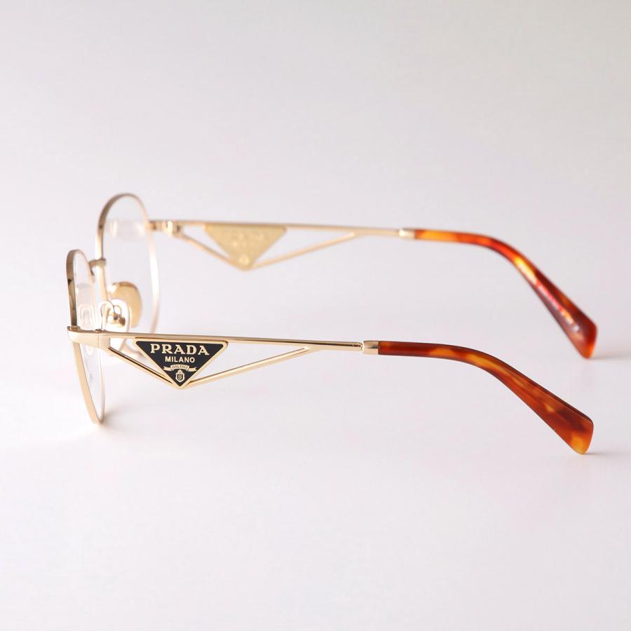 PRADA プラダ メガネ VPR A50 レディース ボストン型 メタルフレーム  