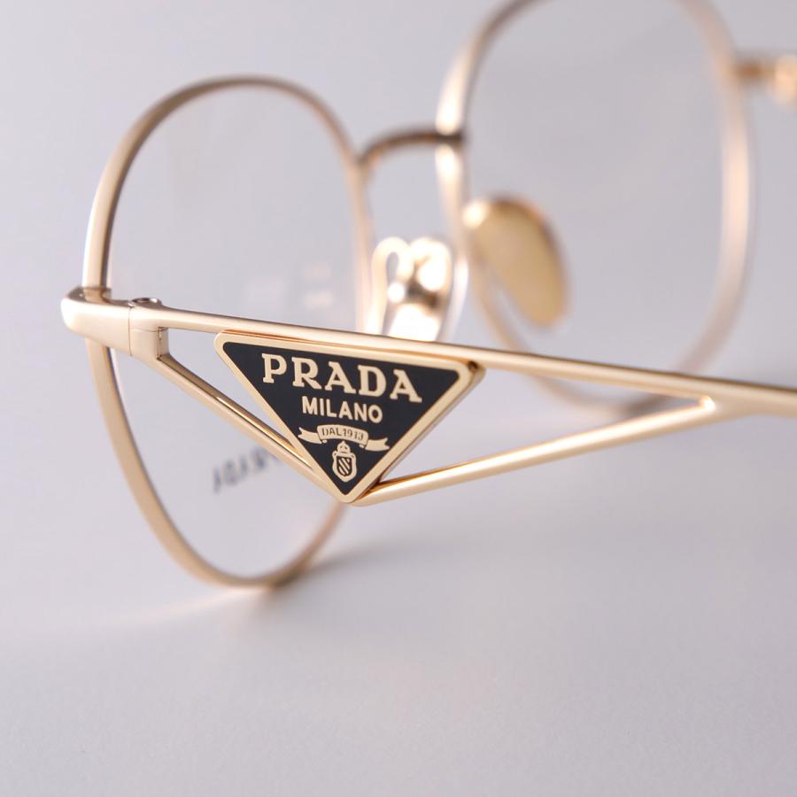 PRADA プラダ メガネ クラシック 流行 ボストン メタル プラダ PRADA PRADA メガネ VPR A50 ボストン型 メタルフレーム （ZVN