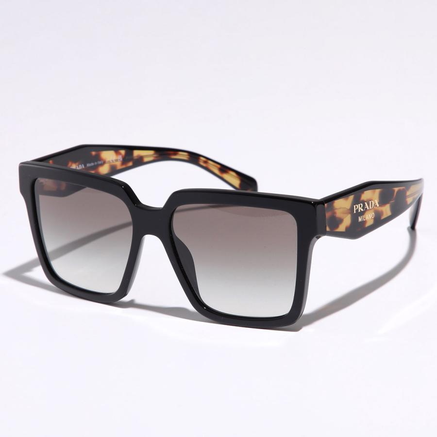 プラダ　PRADA サングラス SPR10Nパープルブラウン系 三角プレート Prada PR 23ZS 07R0A6 Sunglasses - US