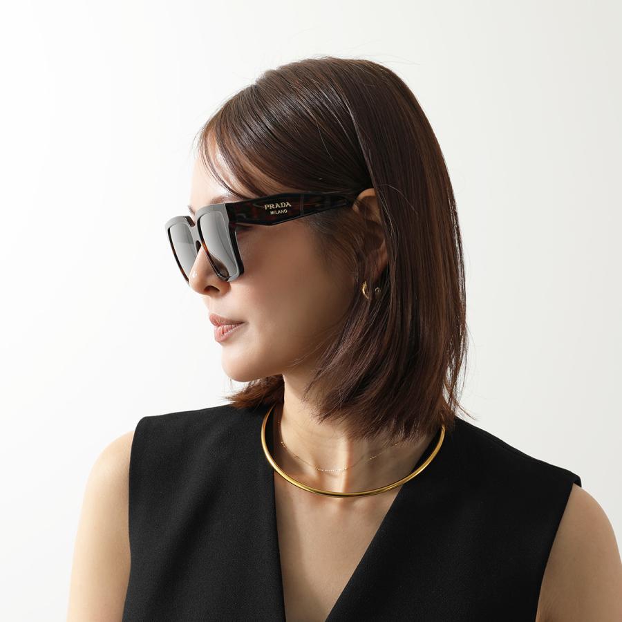 美品☆PRADA☆プラダ☆サングラス☆イタリア製 ケース付き☆SPR11SF PRADA（プラダ） サングラス SPR 24Z レディース ウェリントン型