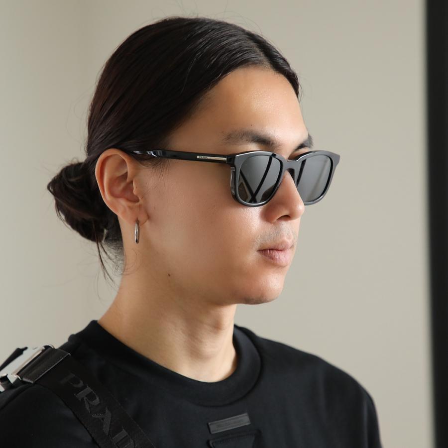 PRADA（プラダ） サングラス SPR A21S メンズ ウェリントン型 セル