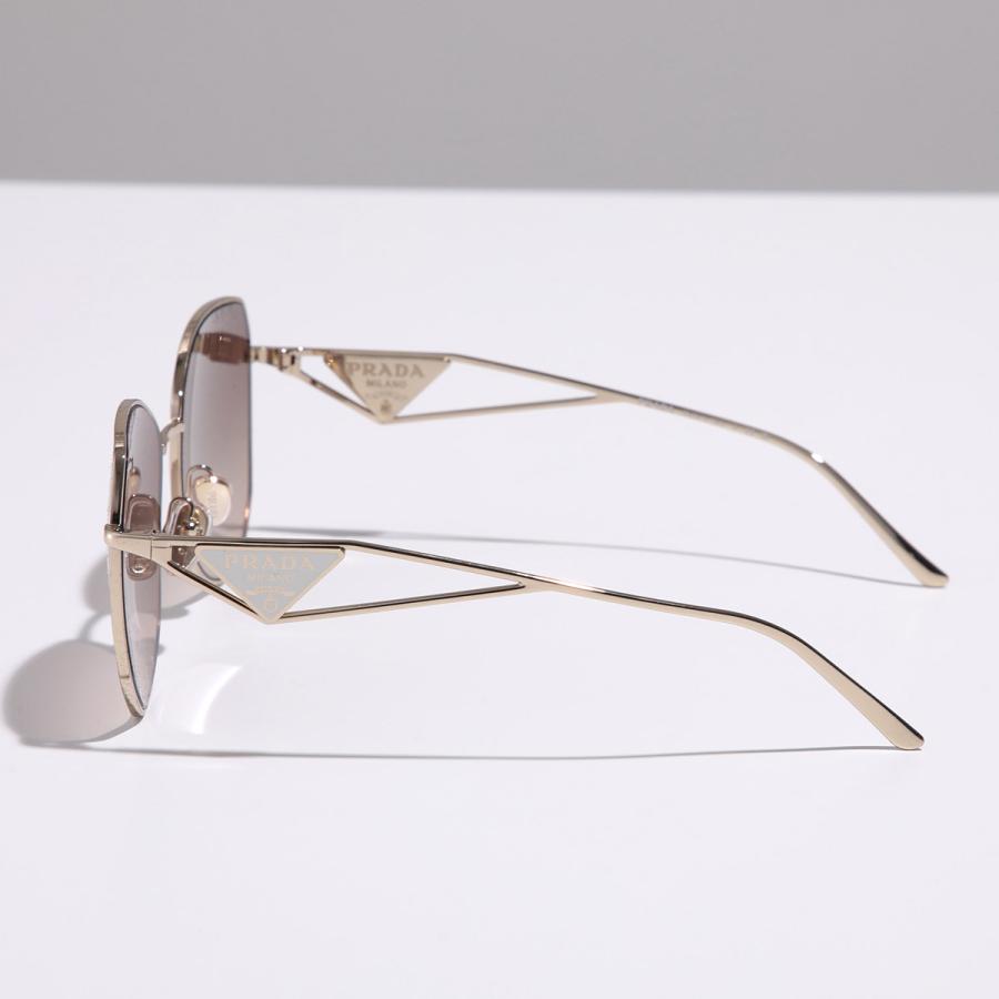 PRADA（プラダ） サングラス SPR 57YS レディース ポリゴン型 メタル